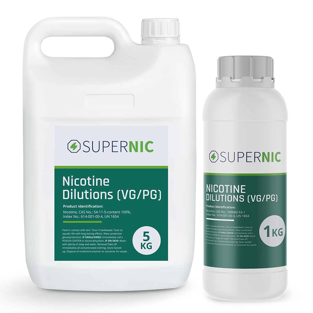 Nicotine Dilutions (VG/PG)