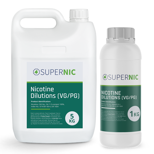 Nicotine Dilutions (VG/PG)